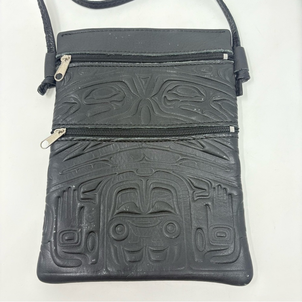 Spirit Of The Wild Genuine Leather Crossbody Bag Shoulder Purse 7x5” Canada Made